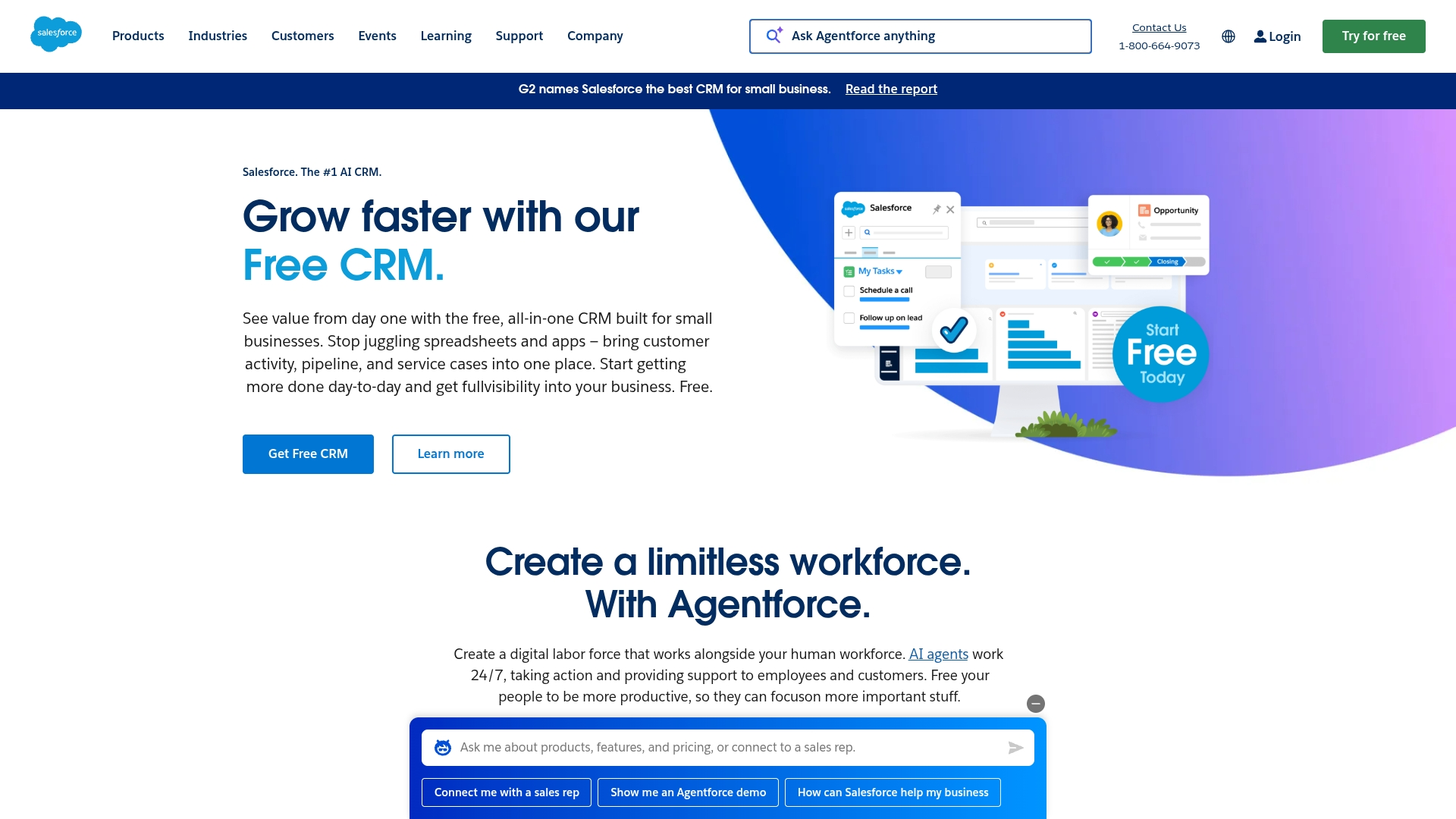 Salesforce screenshot