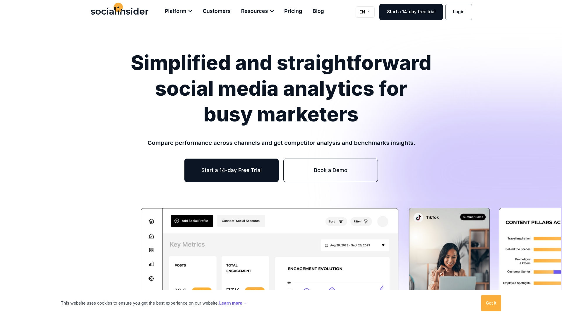 SOCIAL INSIDER'S YOUTUBE COMPETITOR ANALYSIS REPORT