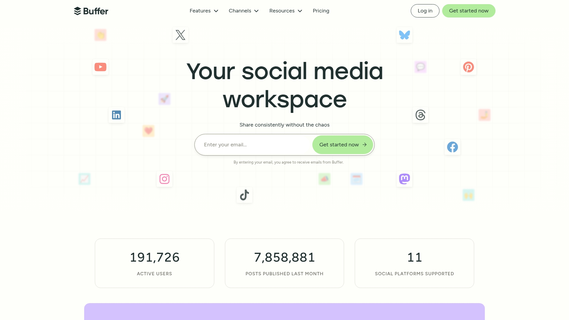 BUFFER AI ASSISTANT AND SCHEDULING DASHBOARD