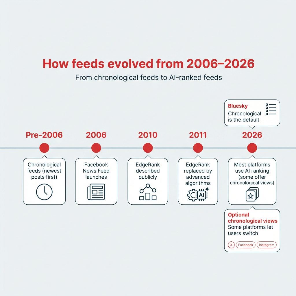 How feeds evolved from 2006–2026