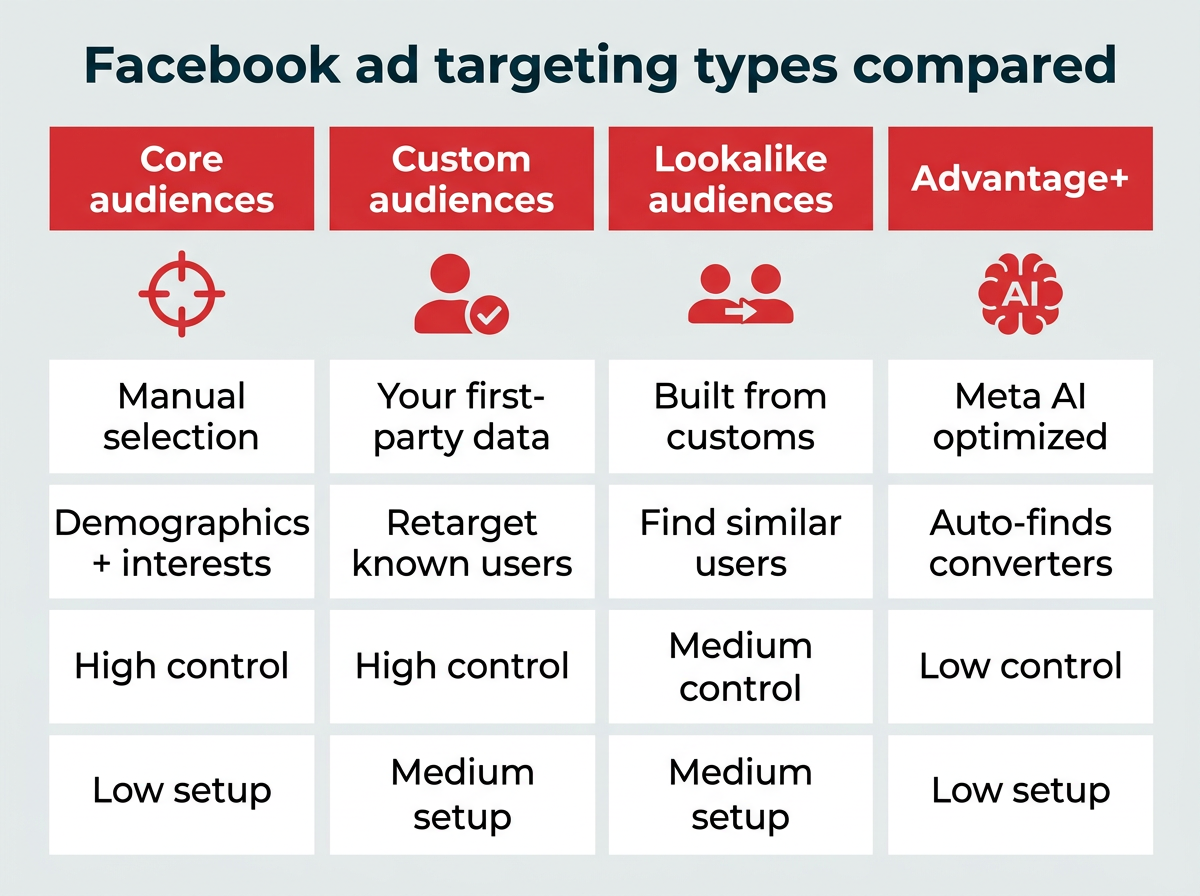 Facebook ads targeting: the complete guide for 2026