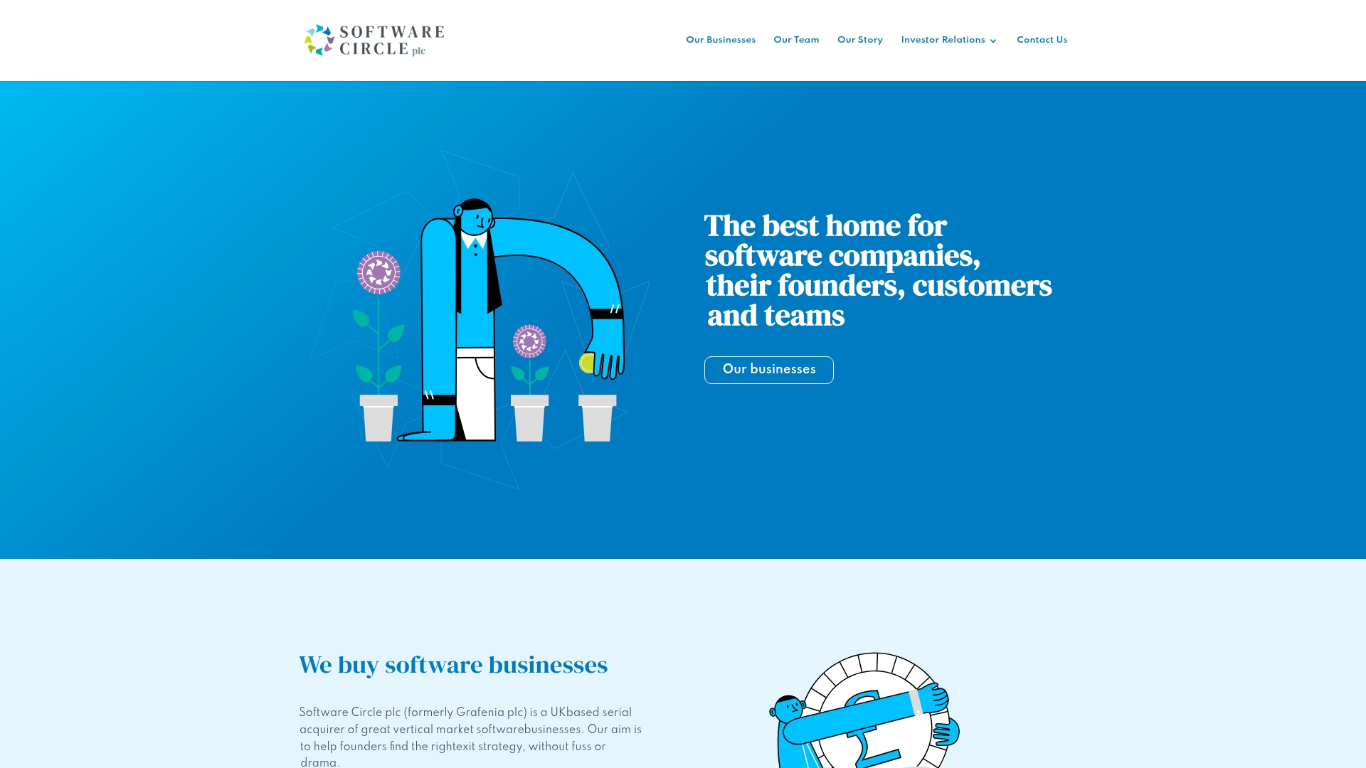 Circle's branded community interface showing discussions and events