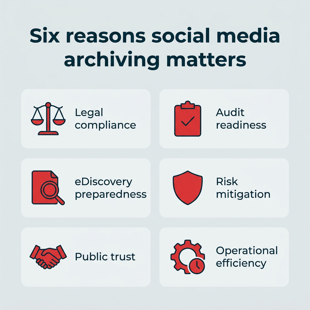 Six reasons social media archiving matters