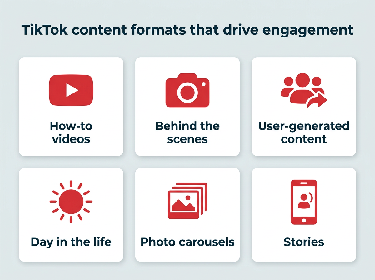 TikTok content formats that drive engagement