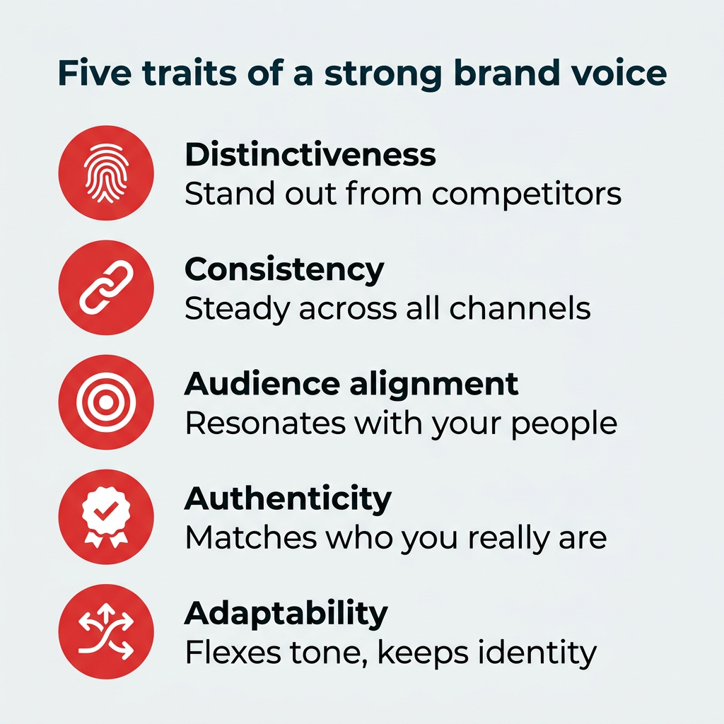 How to build a strong brand voice in 2026