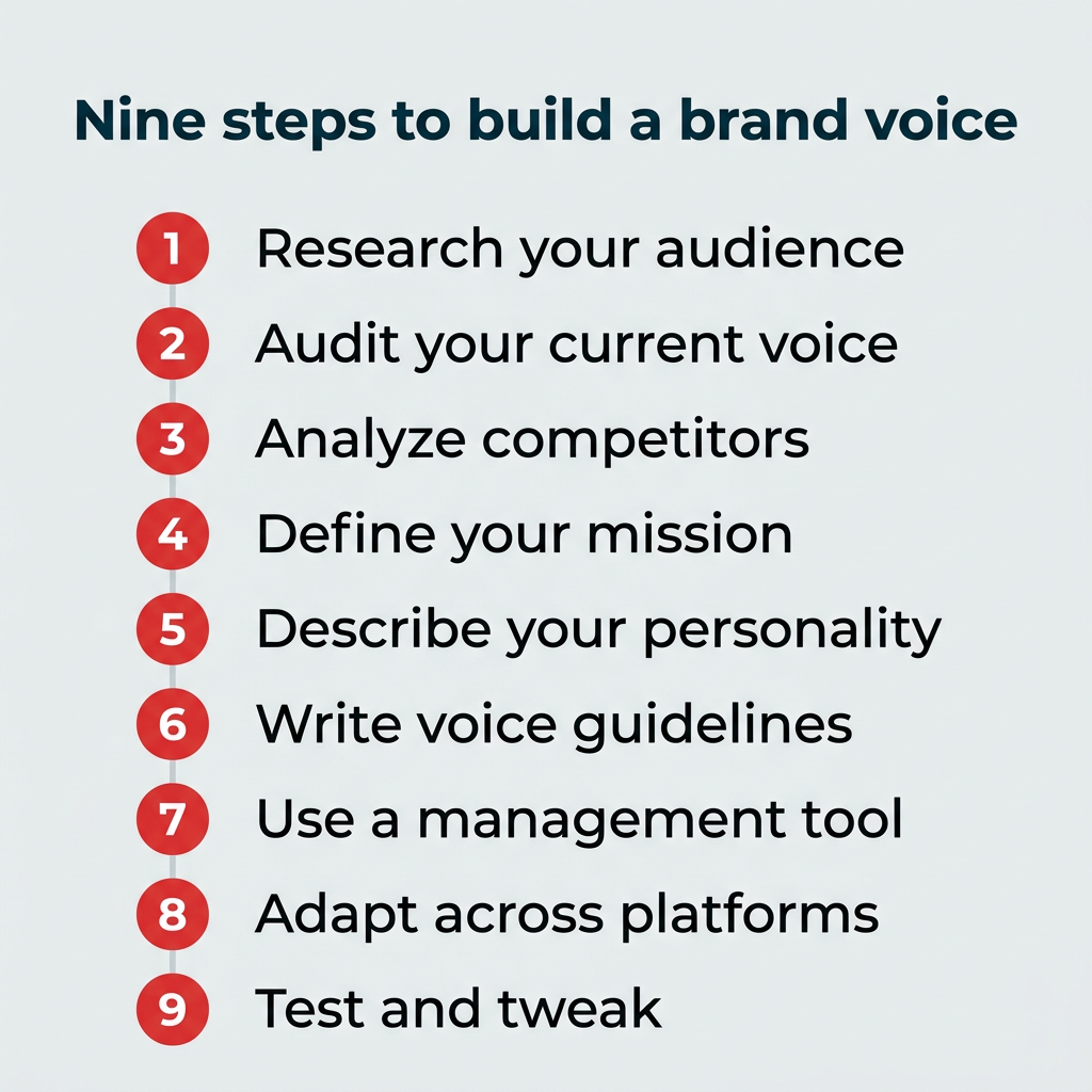 How to build a strong brand voice in 2026
