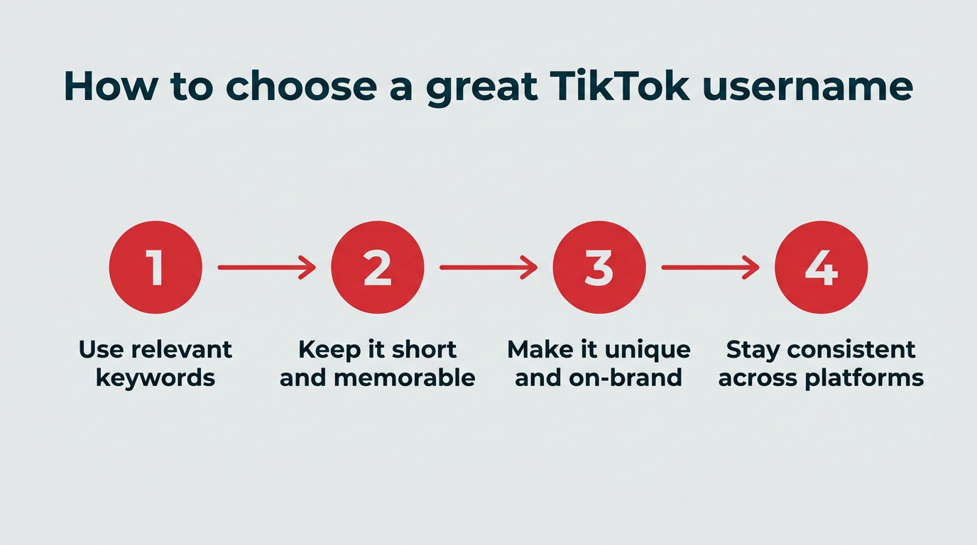 How to choose a great TikTok username