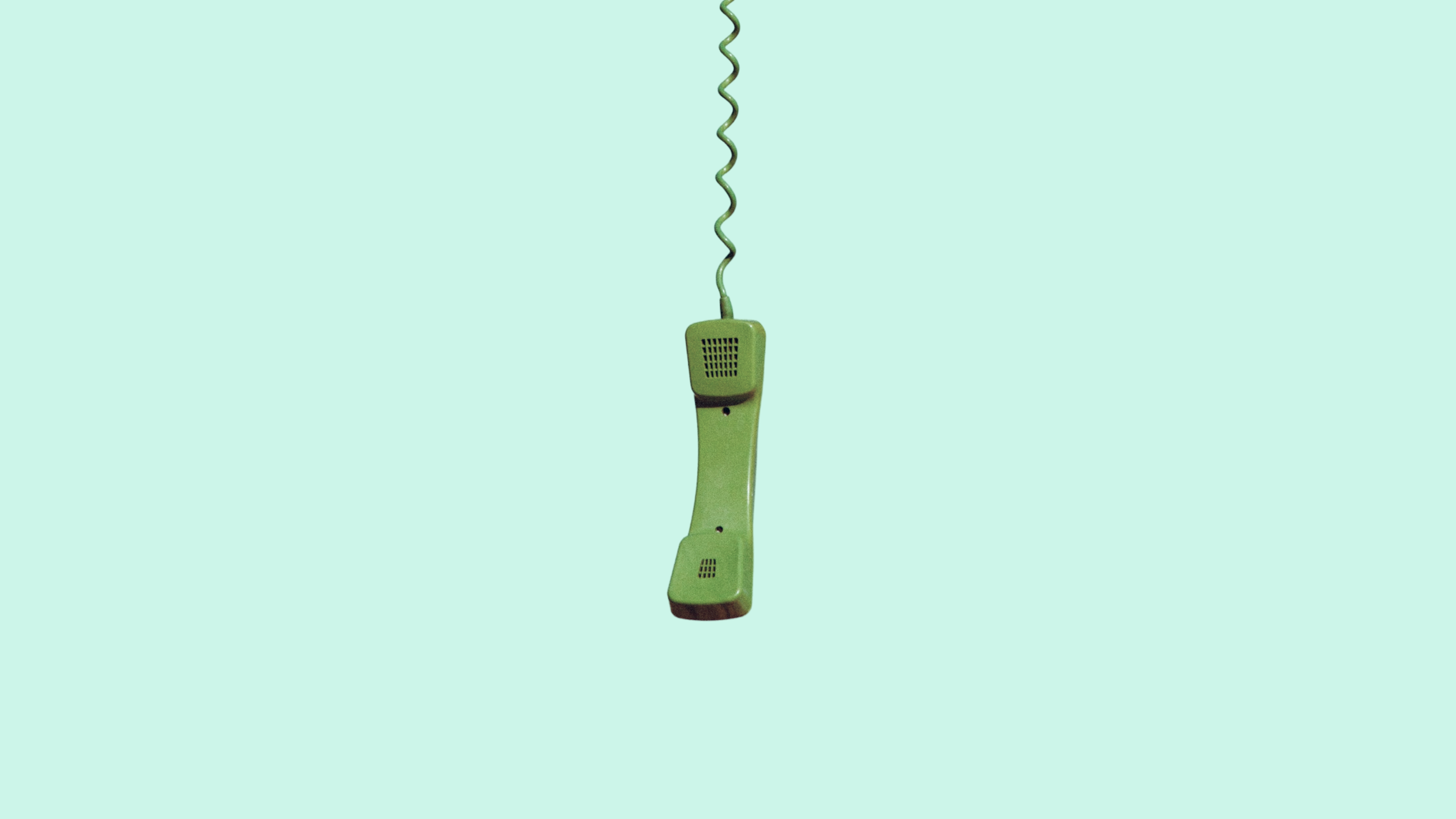 A telephone handset, representing the customer who still picks up the phone for urgent, high-stakes problems.