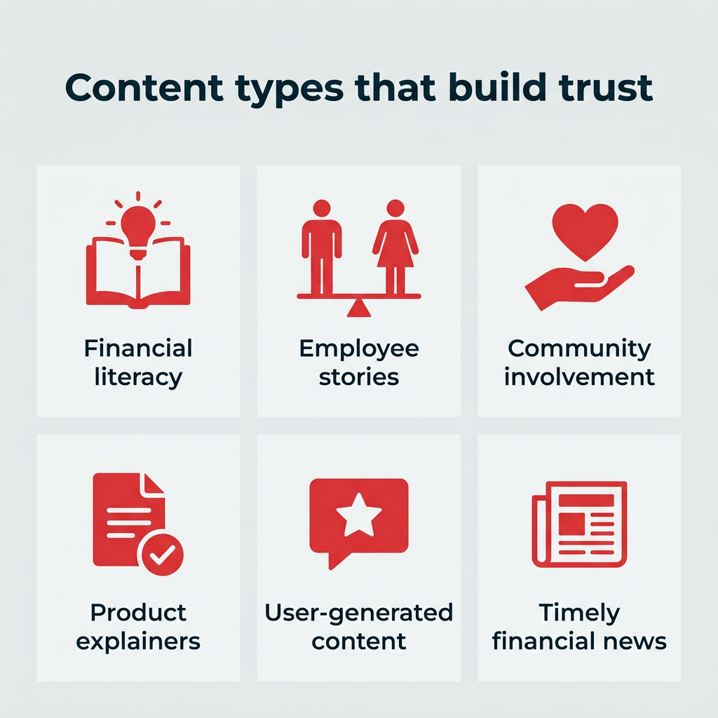 Content types that build trust