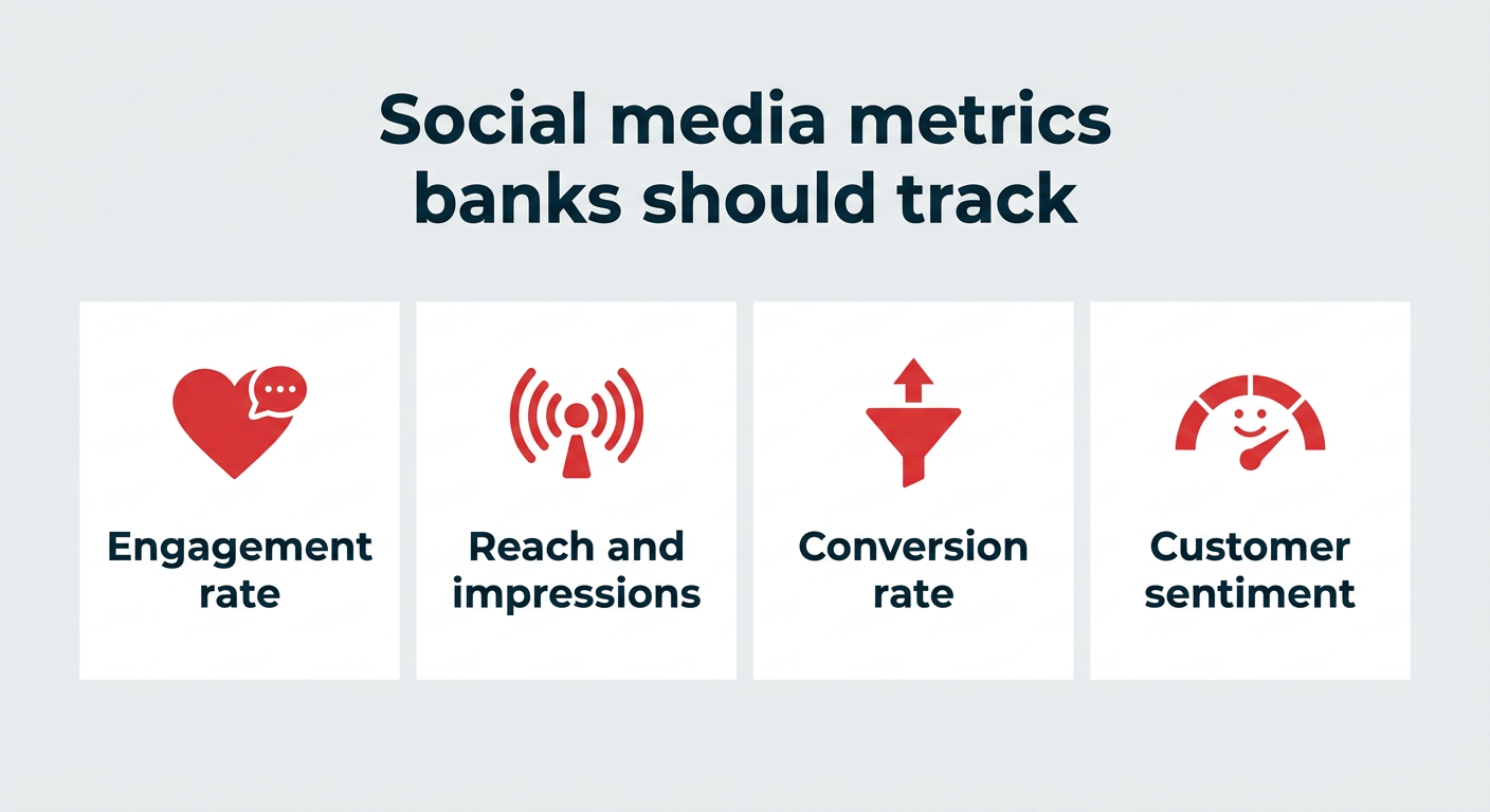 Social media metrics banks should track