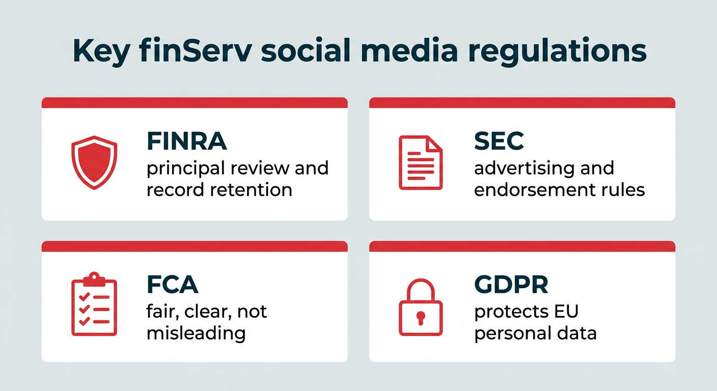 Social media for financial services: 2026 guide