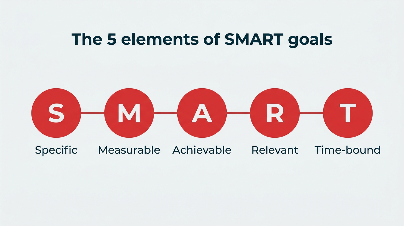 The 5 elements of SMART goals