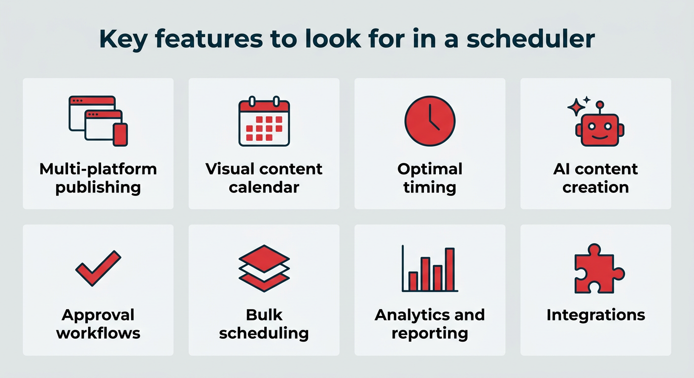 13 best social media scheduling tools for 2026