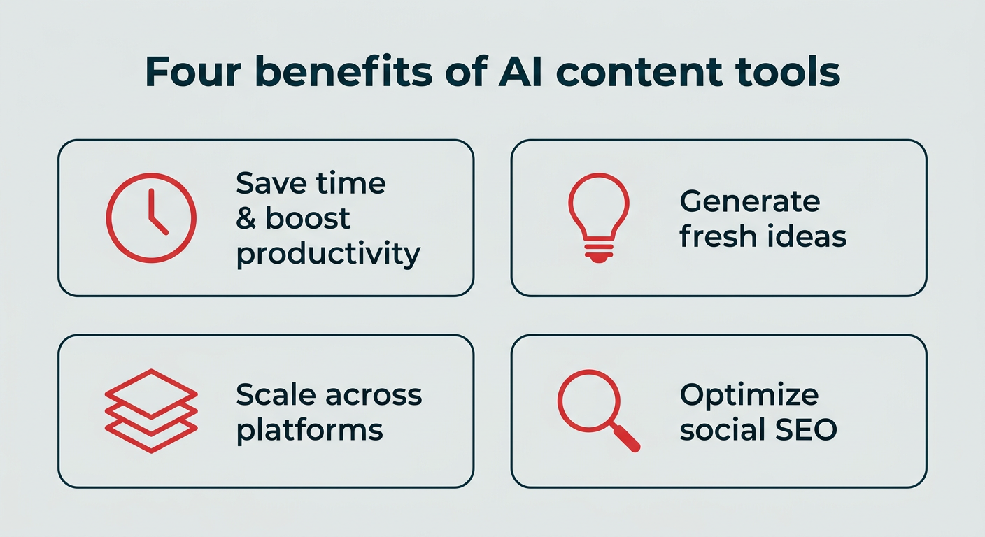 Best AI content creation tools for 2026: tested picks