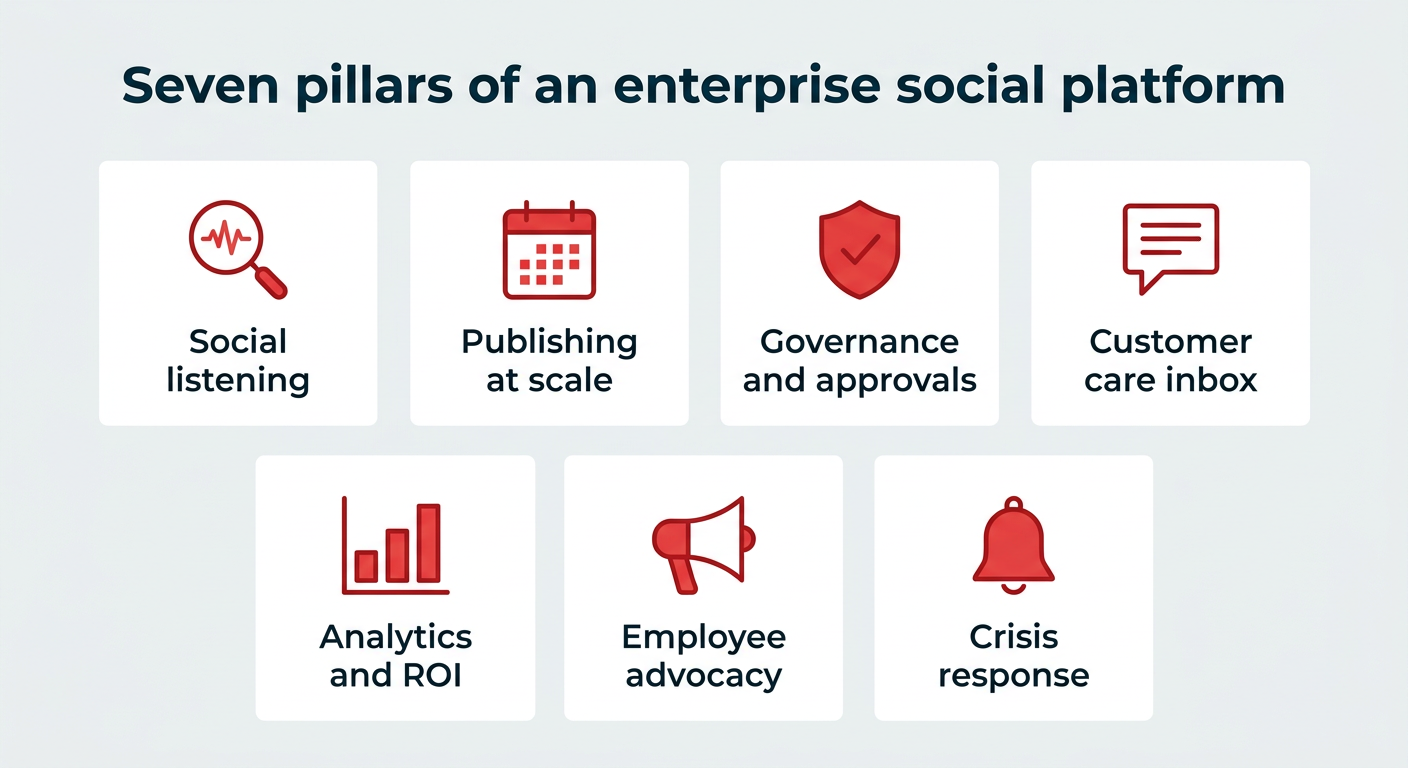 Enterprise social media in 2026: Strategy and tools