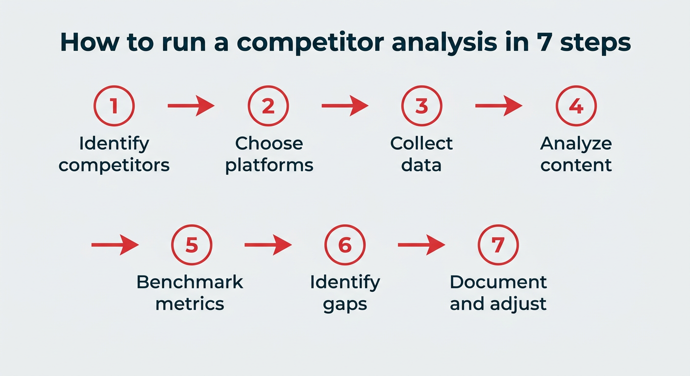 How to run a competitor analysis in 7 steps