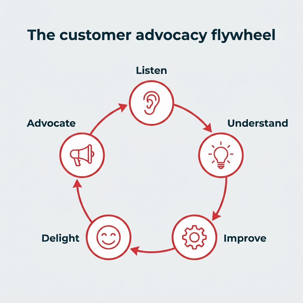 The customer advocacy flywheel