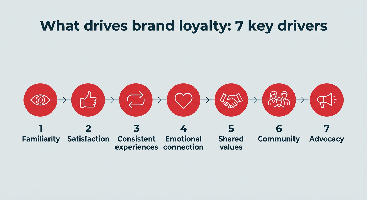 What drives brand loyalty: 7 key drivers
