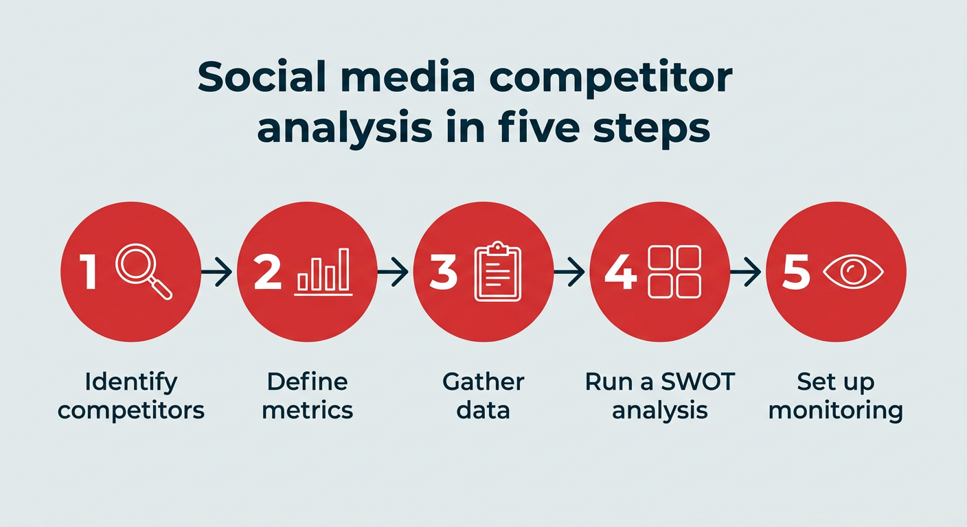How to do a social media competitor analysis in 2026